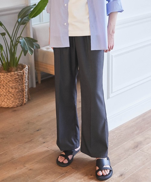 WONDER WONDER(ワンダーワンダー)の「セミワイド/セミフレアパンツ(その他パンツ・メンズ・オフホワイト/ダークブルー/グレイッシュベージュ・S/M/L)」の21枚目の写真