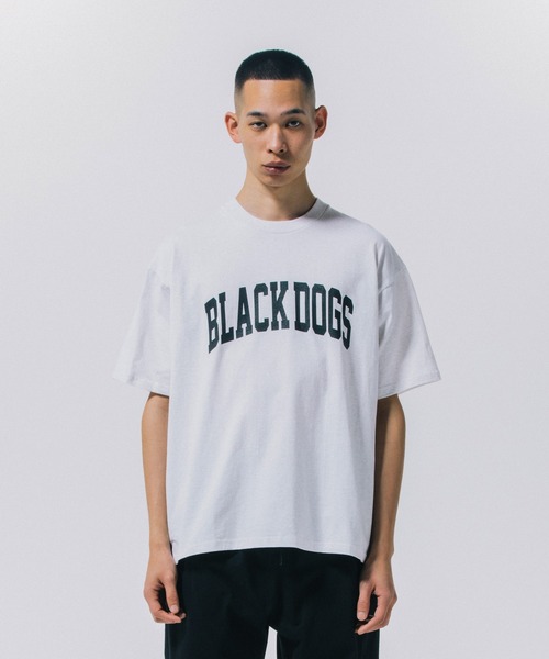 ROTTWEILER（ロットワイラー）の「BIG COLLEGE TEE（Tシャツ/カットソー・メンズ・ホワイト/グレー・S/M/L/XL）」の2枚目の写真