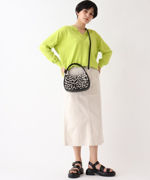 OPAQUE.CLIP（オペークドットクリップ）の「◆アソートハーフムーンワンショルダーバッグ【2WAY】（ショルダーバッグ・レディース・ホワイト/ブラック系1/ブラック系2/レッド系1・00）」の7枚目の写真