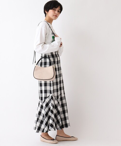 OPAQUE.CLIP（オペークドットクリップ）の「◆アソートハーフムーンワンショルダーバッグ【2WAY】（ショルダーバッグ・レディース・ホワイト/ブラック系1/ブラック系2/レッド系1・00）」の5枚目の写真