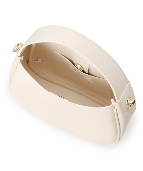 OPAQUE.CLIP（オペークドットクリップ）の「◆アソートハーフムーンワンショルダーバッグ【2WAY】（ショルダーバッグ・レディース・ホワイト/ブラック系1/ブラック系2/レッド系1・00）」の20枚目の写真