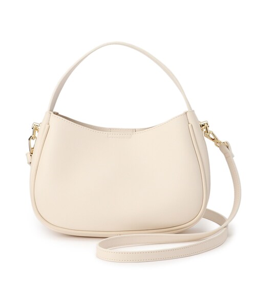 OPAQUE.CLIP（オペークドットクリップ）の「◆アソートハーフムーンワンショルダーバッグ【2WAY】（ショルダーバッグ・レディース・ホワイト/ブラック系1/ブラック系2/レッド系1・00）」の12枚目の写真