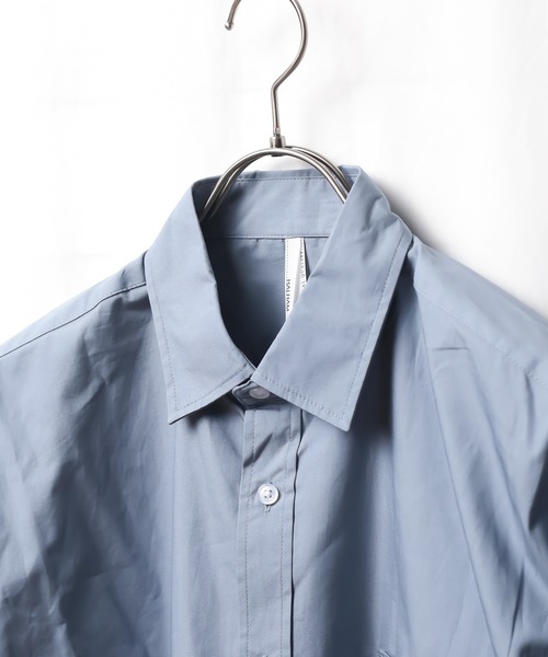 ARCHIVER（アーカイバ）の「【Ir】ブロードビッグレギュラーカラーシャツ（シャツ/ブラウス・レディース・ホワイト/ブラック/サックスブルー/グリーン/グレイッシュベージュ/ホワイト系その他/イエロー系その他/パープル系その他/ブルー系その他・LARGE/X-LARGE/MEDIUM）」の20枚目の写真