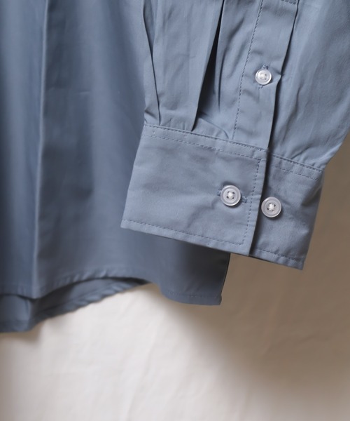 ARCHIVER（アーカイバ）の「【Ir】ブロードビッグレギュラーカラーシャツ（シャツ/ブラウス・レディース・ホワイト/ブラック/サックスブルー/グリーン/グレイッシュベージュ/ホワイト系その他/イエロー系その他/パープル系その他/ブルー系その他・LARGE/X-LARGE/MEDIUM）」の18枚目の写真