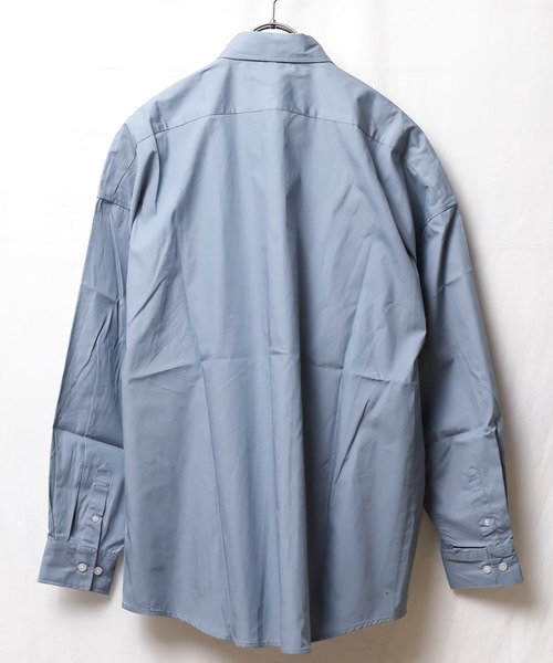 ARCHIVER（アーカイバ）の「【Ir】ブロードビッグレギュラーカラーシャツ（シャツ/ブラウス・レディース・ホワイト/ブラック/サックスブルー/グリーン/グレイッシュベージュ/ホワイト系その他/イエロー系その他/パープル系その他/ブルー系その他・LARGE/X-LARGE/MEDIUM）」の17枚目の写真