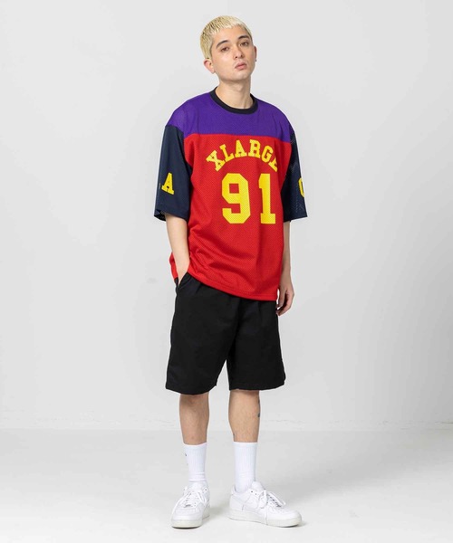 XLARGE(エクストララージ)の「NUMBERING FOOTBALL TEE(Tシャツ/カットソー・メンズ・ホワイト/マルチ/ブラック・M/XL/L/S)」の13枚目の写真
