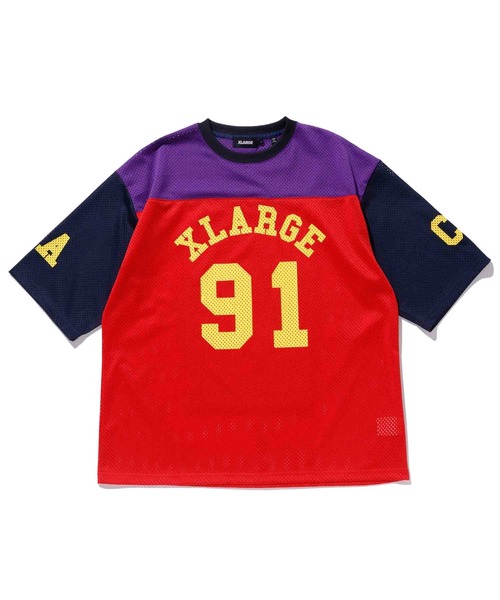 XLARGE(エクストララージ)の「NUMBERING FOOTBALL TEE(Tシャツ/カットソー・メンズ・ホワイト/マルチ/ブラック・M/XL/L/S)」の17枚目の写真