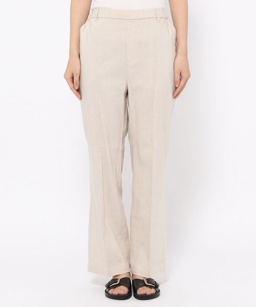 LEPSIM(レプシィム)の「リネンブレンドストレートパンツ 255380(その他パンツ・レディース・グリーン/キナリ/ブラック/オレンジ・MEDIUM/LARGE/SMALL/X-SMALL)」の18枚目の写真