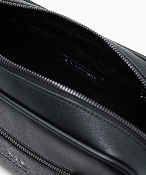 A|X アルマーニ エクスチェンジ】A|Xロゴ ポーチ/セカンドバッグ