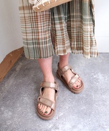 byあしながおじさん | ワントーンフットベッドサンダル　-8710449(サンダル)