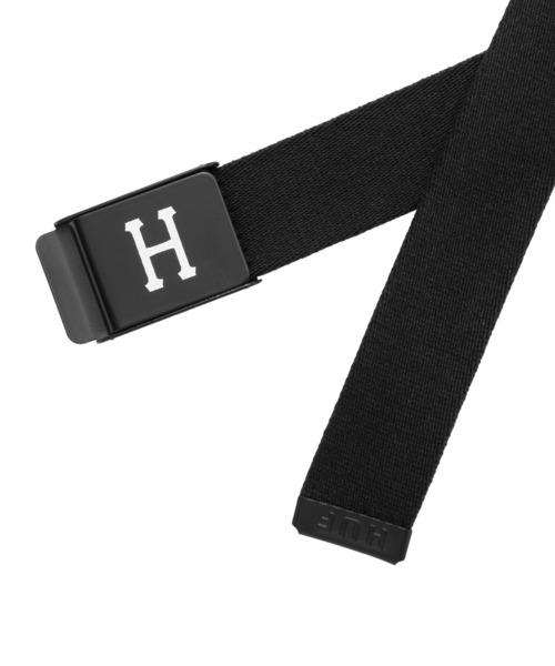 HUF（ハフ）の「CLASSIC H BELT / HUF ベルト（ベルト・メンズ・ブラック/パープル系その他・O/S）」の3枚目の写真