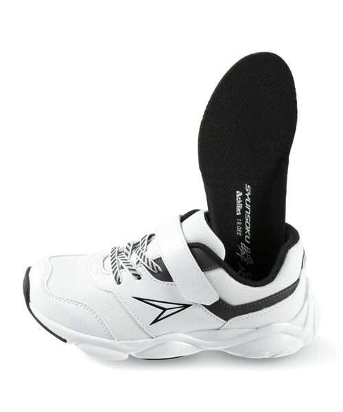 瞬足（シュンソク）の「【瞬足】別注コラボスニーカー（スニーカー・キッズ・ネイビー/オフホワイト/ブラック・19cm/21cm/17cm/16cm/20cm/18cm）」の14枚目の写真