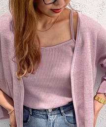 メランジニットキャミソール【ZOZOTOWN限定アイテム】
