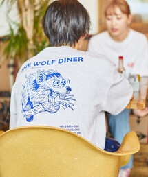 FREAK'S STORE | WEB限定 SHE WOLF DINER×FREAK'S STORE/シーウルフダイナー 別注 ビッグシルエット バックプリントTシャツ(Tシャツ/カットソー)