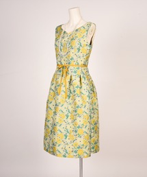 Dear Princess（ディアプリンセス）の「フクレジャガード　ウエストリボンタックフレアワンピース（ワンピース）」