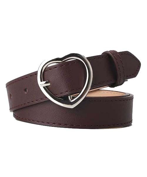 gossip！ロサンゼルス（ゴシップロサンゼルス）の「ハットバックルベルト（ベルト・レディース・ブラウン/ベージュ/ピンク/ダークブラウン/ブラック/レッド/グリーン/ホワイト・FREE）」の3枚目の写真