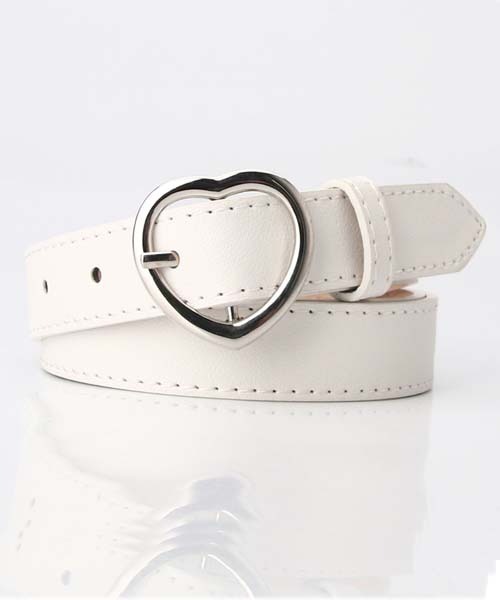 gossip！ロサンゼルス（ゴシップロサンゼルス）の「ハットバックルベルト（ベルト・レディース・ブラウン/ベージュ/ピンク/ダークブラウン/ブラック/レッド/グリーン/ホワイト・FREE）」の20枚目の写真