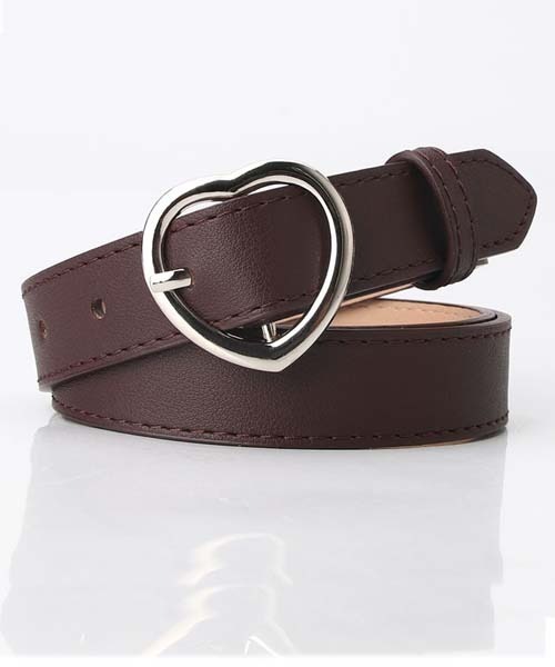 gossip！ロサンゼルス（ゴシップロサンゼルス）の「ハットバックルベルト（ベルト・レディース・ブラウン/ベージュ/ピンク/ダークブラウン/ブラック/レッド/グリーン/ホワイト・FREE）」の9枚目の写真