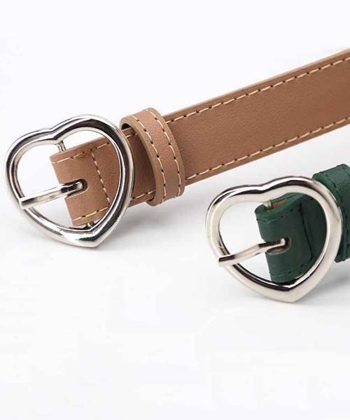 gossip！ロサンゼルス（ゴシップロサンゼルス）の「ハットバックルベルト（ベルト・レディース・ブラウン/ベージュ/ピンク/ダークブラウン/ブラック/レッド/グリーン/ホワイト・FREE）」の15枚目の写真