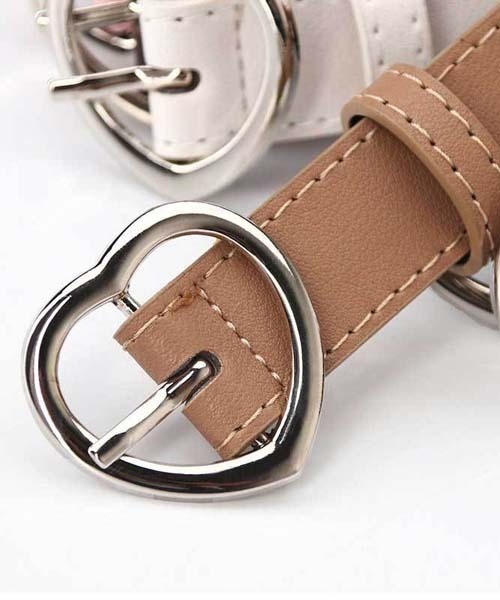 gossip！ロサンゼルス（ゴシップロサンゼルス）の「ハットバックルベルト（ベルト・レディース・ブラウン/ベージュ/ピンク/ダークブラウン/ブラック/レッド/グリーン/ホワイト・FREE）」の13枚目の写真
