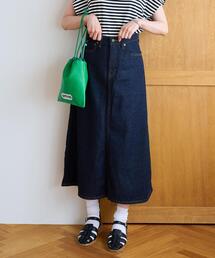 SOMETHING | 【別注】＜ SOMETHING × green label relaxing ＞デニム スカート(デニムスカート)