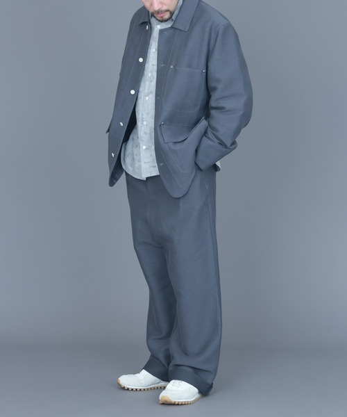 rikolekt（リコレクト）の「silent Tack Trousers（スラックス・レディース・スミクロ/ホワイト・1/0/2）」の12枚目の写真