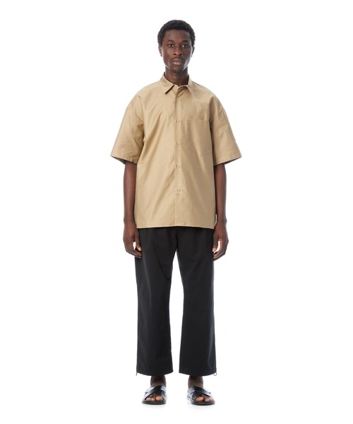 Sandinista(サンディニスタ)の「Light Moleskin S/S Shirt / ライトモールスキン半袖シャツ(シャツ/ブラウス・メンズ・ネイビー/ベージュ・MEDIUM/LARGE/SMALL)」の10枚目の写真