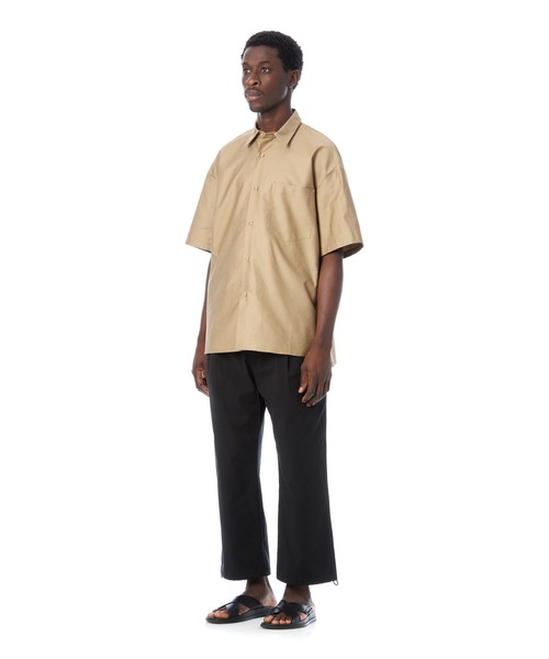 Sandinista(サンディニスタ)の「Light Moleskin S/S Shirt / ライトモールスキン半袖シャツ(シャツ/ブラウス・メンズ・ネイビー/ベージュ・MEDIUM/LARGE/SMALL)」の11枚目の写真