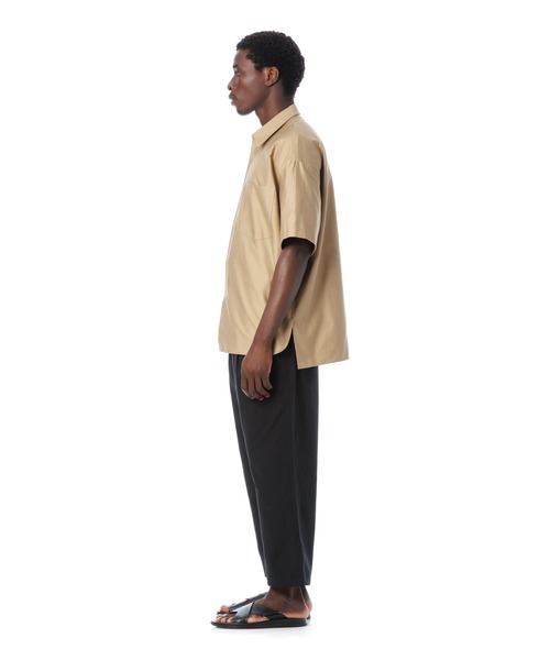 Sandinista(サンディニスタ)の「Light Moleskin S/S Shirt / ライトモールスキン半袖シャツ(シャツ/ブラウス・メンズ・ネイビー/ベージュ・MEDIUM/LARGE/SMALL)」の12枚目の写真