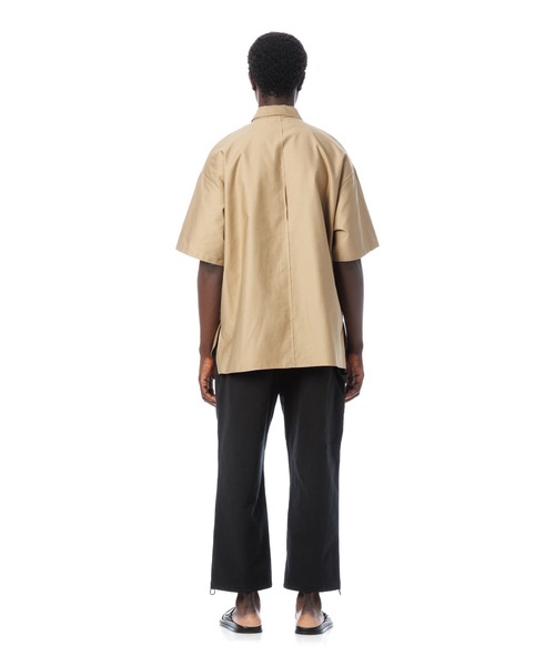 Sandinista(サンディニスタ)の「Light Moleskin S/S Shirt / ライトモールスキン半袖シャツ(シャツ/ブラウス・メンズ・ネイビー/ベージュ・MEDIUM/LARGE/SMALL)」の13枚目の写真