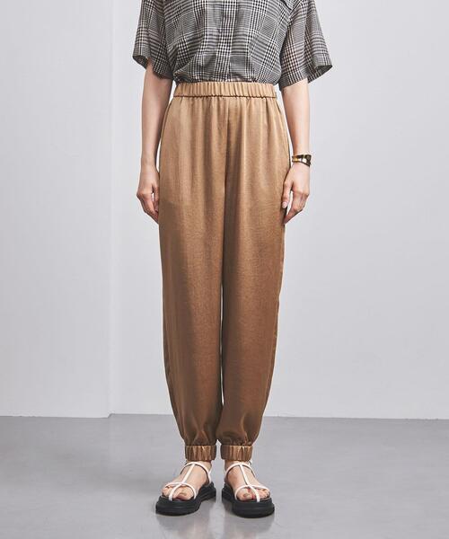 UNITED ARROWS(ユナイテッドアローズ)の「P STN ジョガーパンツ(その他パンツ・レディース・ベージュ/ダークグレー・38/36)」の3枚目の写真