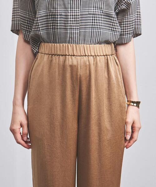 UNITED ARROWS(ユナイテッドアローズ)の「P STN ジョガーパンツ(その他パンツ・レディース・ベージュ/ダークグレー・38/36)」の6枚目の写真