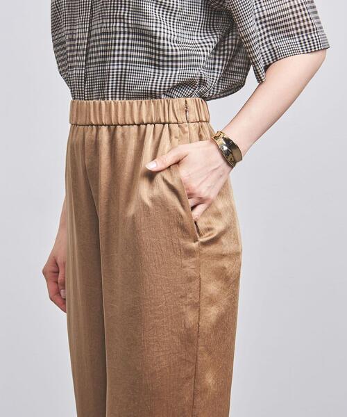 UNITED ARROWS(ユナイテッドアローズ)の「P STN ジョガーパンツ(その他パンツ・レディース・ベージュ/ダークグレー・38/36)」の7枚目の写真