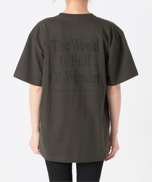 JOURNAL STANDARD(ジャーナルスタンダード)の「《追加2》BACK LOGO WORLD Tシャツ(Tシャツ/カットソー・レディース・ブラック系その他/ホワイト/ピンク・FREE)」の17枚目の写真