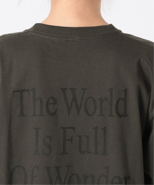 JOURNAL STANDARD(ジャーナルスタンダード)の「《追加2》BACK LOGO WORLD Tシャツ(Tシャツ/カットソー・レディース・ブラック系その他/ホワイト/ピンク・FREE)」の18枚目の写真