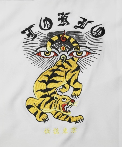 LEGENDA（レジェンダ）の「レジェンダ 伝説東京 メタルチェーンシャツ / LEGENDA 伝説東京 Metal Chain Shirt（シャツ/ブラウス・メンズ・ホワイト/ブラック・FREE）」の13枚目の写真