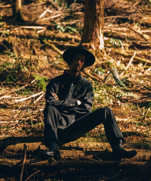 Wrangler(ラングラー)の「Schott/ショット/×Wrangler/ラングラー/WRANCHER FLARE DRESS PANTS/ランチャー フレアードレスパンツ(スラックス・メンズ・ブラウン系その他4/ブラック/グレー・L/S/M/XL)」の11枚目の写真