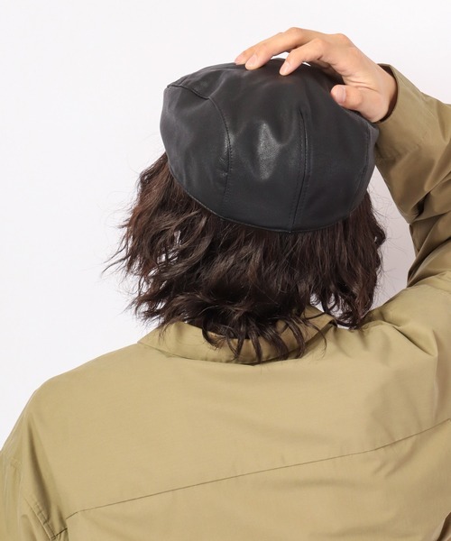 Fabulous（ファビュラス）の「fabulous PUハンチング（ハンチング/ベレー帽・メンズ・ブラック/ブラウン・FREE）」の8枚目の写真