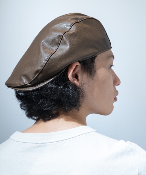 Fabulous（ファビュラス）の「fabulous PUハンチング（ハンチング/ベレー帽・メンズ・ブラック/ブラウン・FREE）」の12枚目の写真