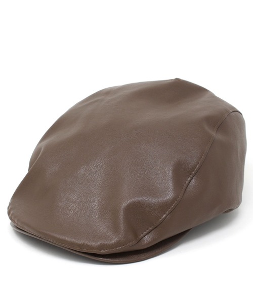 Fabulous（ファビュラス）の「fabulous PUハンチング（ハンチング/ベレー帽・メンズ・ブラック/ブラウン・FREE）」の9枚目の写真