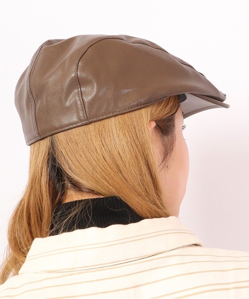 Fabulous（ファビュラス）の「fabulous PUハンチング（ハンチング/ベレー帽・メンズ・ブラック/ブラウン・FREE）」の16枚目の写真