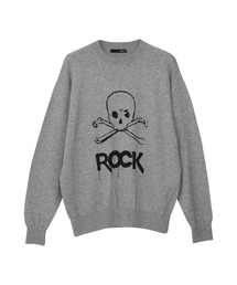 HYSTERIC GLAMOUR | SIENA BARNES/HYSTERIC ROCK編込 セーター(ニット/セーター)