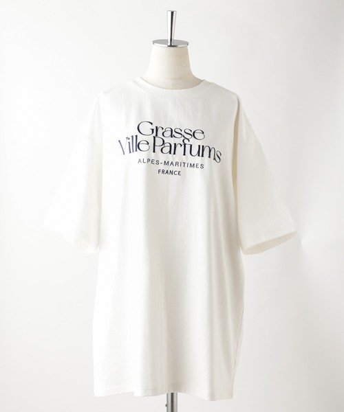 one after another NICE CLAUP（ワンアフターアナザーナイスクラップ）の「BigサイズTee（Tシャツ/カットソー・レディース・ホワイト/ブラック/パープル/ホワイト系その他・FREE）」の15枚目の写真