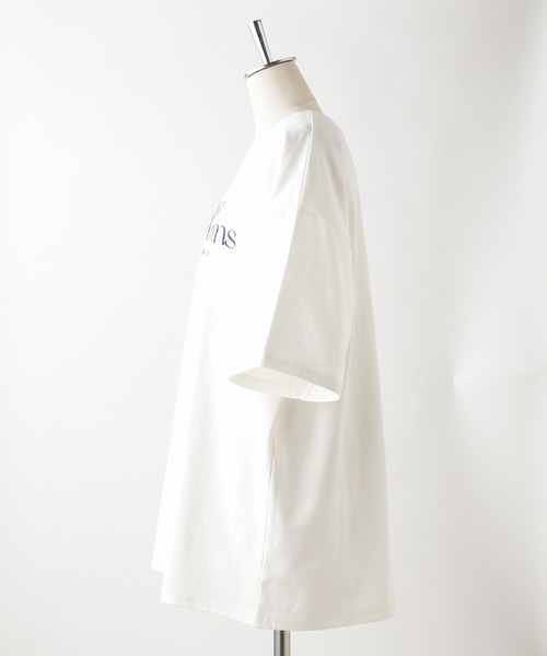 one after another NICE CLAUP（ワンアフターアナザーナイスクラップ）の「BigサイズTee（Tシャツ/カットソー・レディース・ホワイト/ブラック/パープル/ホワイト系その他・FREE）」の19枚目の写真