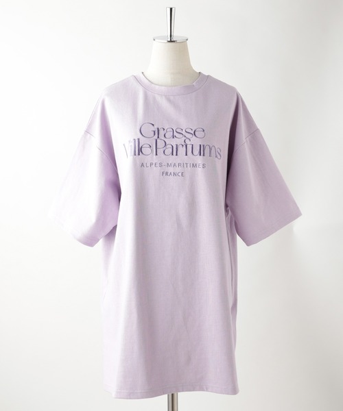 one after another NICE CLAUP（ワンアフターアナザーナイスクラップ）の「BigサイズTee（Tシャツ/カットソー・レディース・ホワイト/ブラック/パープル/ホワイト系その他・FREE）」の11枚目の写真