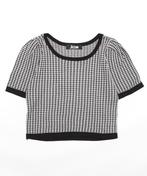 Dita Muaj.(ディータムアージュ)の「パフスリーブクルーネックトップス(Tシャツ/カットソー・レディース・ブラック/ブルー/グリーン・FREE)」の8枚目の写真