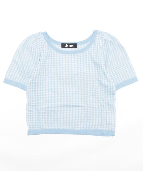Dita Muaj.(ディータムアージュ)の「パフスリーブクルーネックトップス(Tシャツ/カットソー・レディース・ブラック/ブルー/グリーン・FREE)」の14枚目の写真