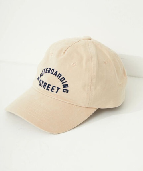 Green　Parks（グリーンパークス）の「・ロゴCAP＊（キャップ・レディース・チャコールグレー/ブラック/ベージュ/オレンジ/グリーン・FREE）」の4枚目の写真