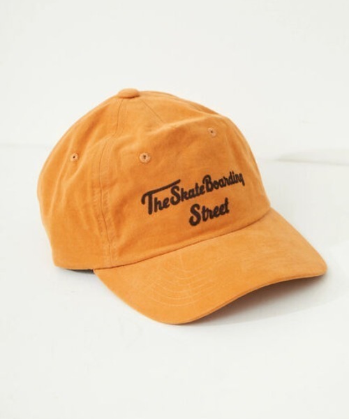 Green　Parks（グリーンパークス）の「・ロゴCAP＊（キャップ・レディース・チャコールグレー/ブラック/ベージュ/オレンジ/グリーン・FREE）」の5枚目の写真