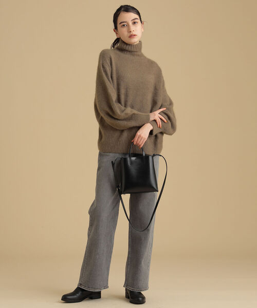 RayBEAMS/フラッフィータートルネックプルオーバー